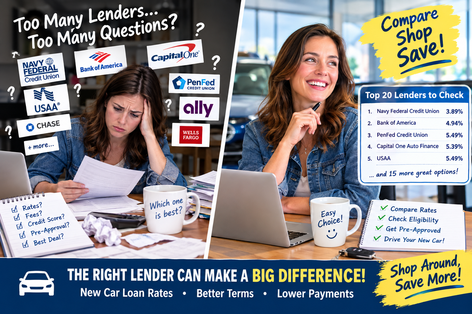 where to find the best auto lenders