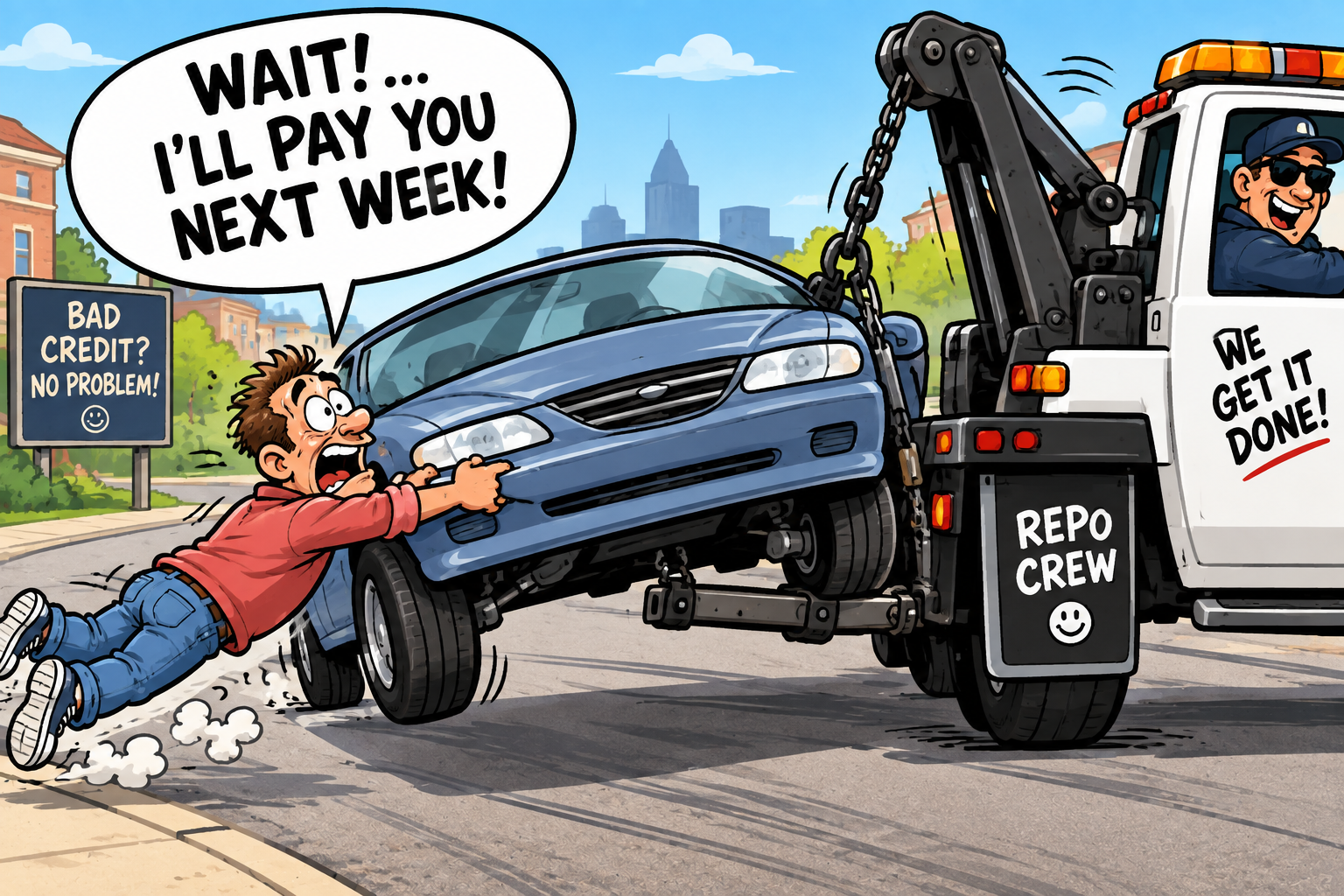 What to do if your car is re poed