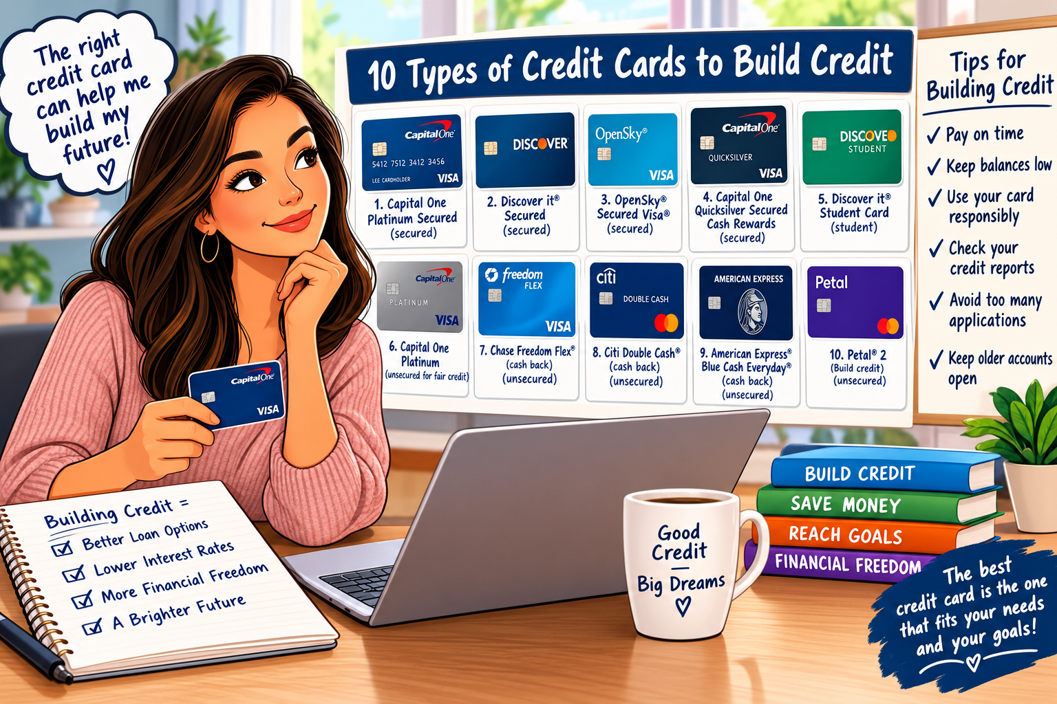 What Are The Best Credit Cards To Build Credit